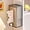 Translucent Gray, variant on ABCISI Wall Mounted Tissue Box Holder, Clear Plastic Tissue Dispenser with Adhesive Backing and Dustproof Lid, 8 x 4 x 3 Inch Tissue Storage Box for Bathroom, Kitchen and Living Room, Green