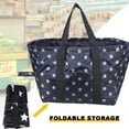 thumbnail image 4 of Bolsa de mano grande, suave, reutilizable, plegable, bolsa de almacenamiento térmica, para trabajadores de oficina, picnic, senderismo, playa, pesca, 4 of 6