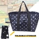 thumbnail image 4 of Bolsa de mano grande, suave, reutilizable, plegable, bolsa de almacenamiento térmica, para trabajadores de oficina, picnic, senderismo, playa, pesca, 4 of 6