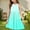 Light Blue, variant on ATOGUTA Tulle Dress Girls Summer Kids Skater Twirl A Line Tank Dress for School Casual Holiday Party Size 4T-14, Green