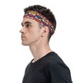 thumbnail image 2 of Balery Fox Face Sports Headbands for Men,Moisture Wicking Workout Headband, Sweatband Headbands for Running,Cycling,Football, 2 of 9