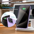 thumbnail image 7 of Ultra Slim Thin Case for iPhone 15 Pro Max Case, Matte Skin Minimalist Lightweight Hard PC Phone Cover with Smooth Touch, Protective & Shockproof Case for Women Men, Lilac Lavender Purple, 7 of 7