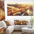 thumbnail image 1 of Queensboro Bridge over East River - Large Cityscape Canvas Art Print, 1 of 3