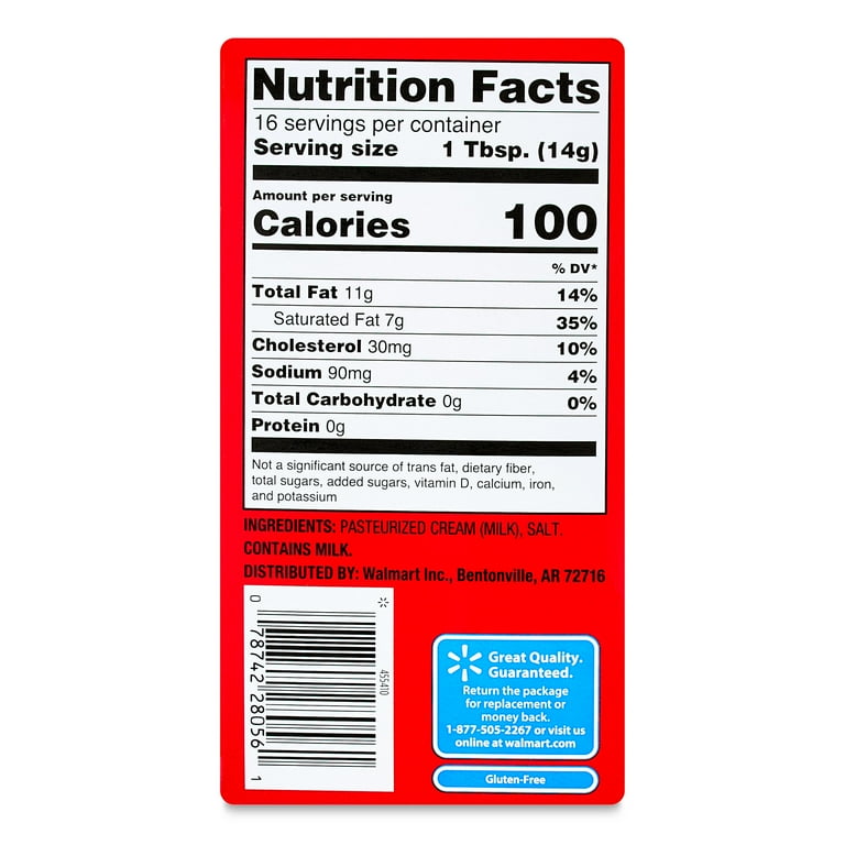 Great Value Salted Butter Sticks, 8 oz, 2 Sticks - Walmart.com