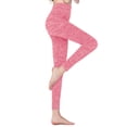thumbnail image 5 of Women's High Waist Yoga Pants Workout Running Capri Legging Inner Pocket, 5 of 6