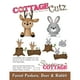 Cottagecutz Peekers de Forêt Die-Deer & Lapin, 1,5" à 2,2" – image 1 sur 1
