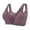 1-purple bras, variant on UPPADA Warners Bras for Women Wirefree Front Snap Everyday Bras for Women Wirefree Push Up Bras Plus Size Bralettes for Senior Ultra Soft Underwire Bras Comfortable Bras for Women
