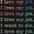 thumbnail image 3 of CafePress - I Love My Job Dark T Shirt - Men's Classic Graphic Cotton T-Shirt, 3 of 4