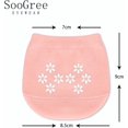 thumbnail image 2 of 6 Pairs Toe Topper Socks Women Invisible Socks Toe Cover Liner Half Socks Seamless Non-Slip Toe Half Socks, 2 of 6