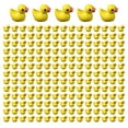 thumbnail image 5 of BESTSKY 100/200PCS Mini Rubber Ducks Miniature Resin Ducks Yellow Tiny Duckies, 5 of 7