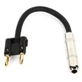 thumbnail image 1 of Adaptador de altavoz Hosa BNP-116BK, 6,35 mm TS hembra a Dual Banana, 1 of 1