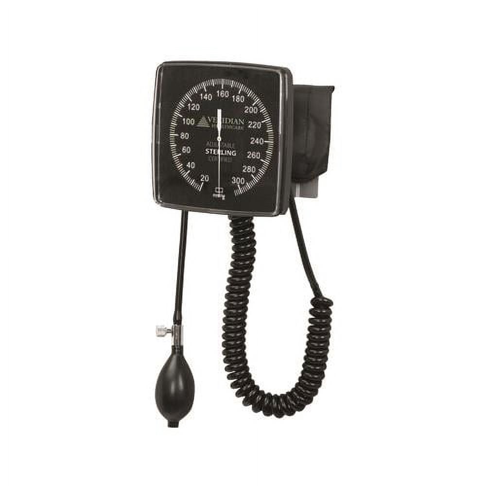 Baseline wall mount aneriod sphygmomanometer