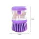 thumbnail image 1 of Cepillo para lavar platos y ollas de cocina con dispensador, relleno de líquido al presionar, no daña la sartén, cepillos de limpieza automáticos, 1 of 4