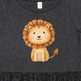 thumbnail image 4 of Inktastic Cutest Little Lion Girls Toddler Dress, 4 of 5