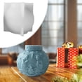thumbnail image 5 of onlyliua ¡ ¡Ofertas Del Día! ¡Liquidación! Moldes de Velas Aromáticas En Bolas Farolillos Navideños Adornos Florales En Relieve de Velas Moldes de Silicona para Velas de Bolas Navideñas, 5 of 5