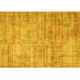thumbnail image 1 of Ahgly Company Machine Washable Indoor Rectangle Persian Yellow Traditional Area Rugs, 2' x 4', 1 of 4