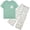Green Paisley, variant on DAKIMOE Womens Pajama Sets 2 Piece Sets for Women Summer Sets Short Sleeve Pajamas Lounge Set Casual Sleepwear Loungewear PJS, S-XXL