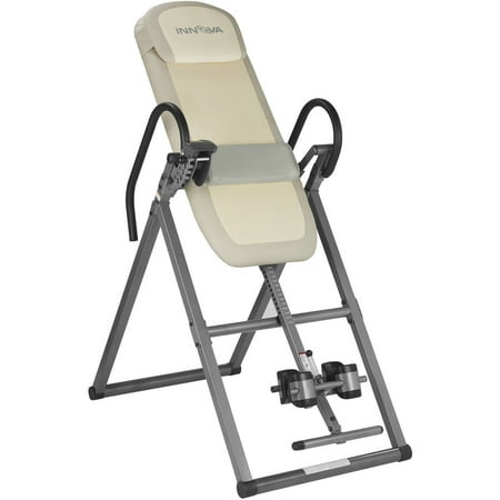 Innova Fitness ITX9700 Advanced Memory Foam Inversion Therapy Table with Lumbar Pad and Hot/Cold Therapy Pouch