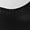 black in white, variant on [Men's Low-Top Sneakers] Men's Low-Top Sneakers Lace-Up Minimalist Round-Toe Shoes with Cushioned PVC Sole - Upper, Soft Fabric - Versatile for Streetwear, Gym, Office & Daily Wear