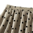 thumbnail image 4 of yillto Womens Polka Dot Skirts Flowy Mesh Elastic Waist Skirt 2025 Summer Trendy A Line Cute Long Skirt, 4 of 6