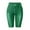 Green, variant on YVNAURA Women's High Waisted Pull On Shorts Tummy Control Faux Denim Stretchy Slim Fit Shapewear Shorts with Pockets for Daily Summer Casual,Black,L
