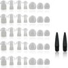 MEDca Universal Domes Hearing Sound Amplifier, Multicolor, 39 Piece
