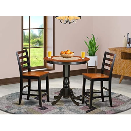 3 Pc counter height set - high Table and 2 Kitchen Chairs. | Walmart Canada