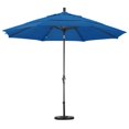 thumbnail image 2 of 11 Pieds Aluminium Marché Umbrella Collier Inclinaison DV Bronze/pacifica/bleu Pacifique, 2 of 2