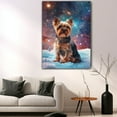 thumbnail image 5 of Yorkshire Terrier Dog Lying in The Snow Canvas Print Wall Art Famous Painting for Kids Nursery Bedroom Living Room Office Home, 5 of 6