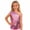 Hot Pink, variant on Girls Tops Glitter Asymmetrical Shoulder Sequin Vest Stage Top Girls Clothes Black 5-8 Years