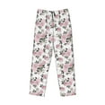 thumbnail image 2 of Fotbe Rose Flowers Men's Pajama Pants,Sleepwear Pants,Pj Bottoms Drawstring And Pockets-Medium, 2 of 7