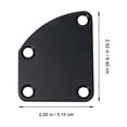 thumbnail image 4 of 2 Sets Guitar Neck Plates Neck Plate with Screws Guitar Reinforcement Boards, 4 of 7