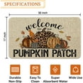 thumbnail image 3 of Fall Front Door Mat Decor, Fall Outdoor Welcome Mat, Farmhouse Autumn Pumpkin Patch Doormat Outdoor Rug, 17" x 30", 3 of 6