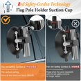 thumbnail image 2 of ORUYROP Flag Pole Holder Suction Cup-Normal, 2 of 7