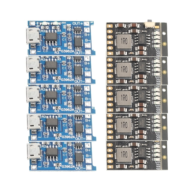 Amdohai Micro USB 5V 1A Lithium Battery Charging Board Charger Module 5V 2A Li Lon Battery Protection Module Charge Discharge Controller