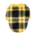 thumbnail image 2 of Autumn and Winter New Pet Velvet Thickened Plaid Pet Clothes, 2 of 9