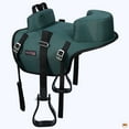 thumbnail image 3 of Hilason Horse Bareback Saddle Ride on Pad Anti Slip Base Hunter Green, 3 of 7