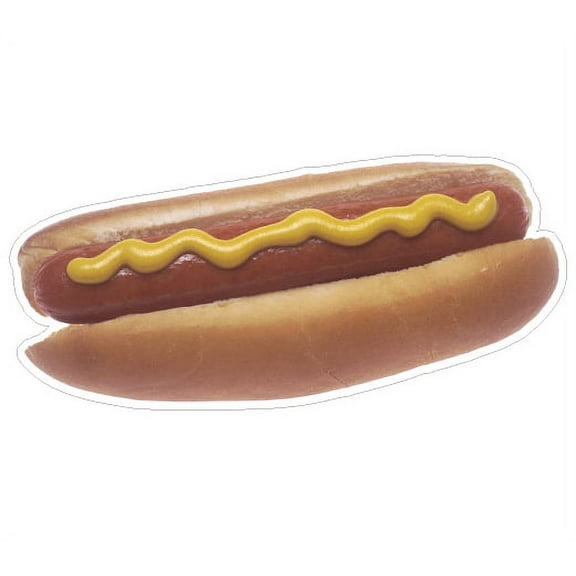 HOT DOG Concession Decal menu sign stand cart sticker