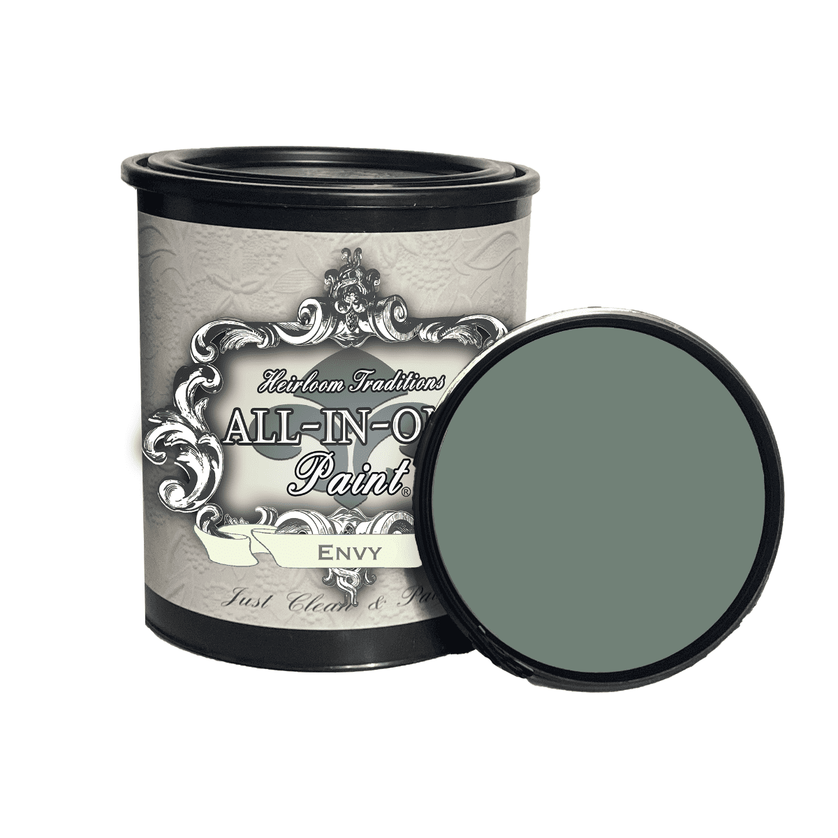 ALLINONE Paint by Heirloom Traditions, Envy (Slate Green), 32 Fl Oz