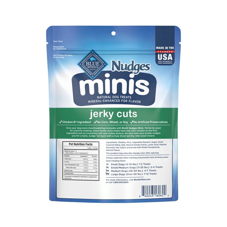 Chicken Jerky Minis Dog Treats, 10oz Bag photo 2