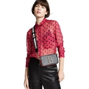 Marc Jacobs Womens Snapshot Camera Bag, Black/Red, One Size M0012007-011