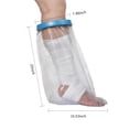 thumbnail image 3 of Arm Plaster Cover Adult Waterproof Reusable Leg Hand Ankle Knee Plaster Protective Cover Plaster Wound Dressing Bandage Drying Protector Suitable for Shower Bath Beach, 3 of 8