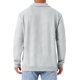 thumbnail image 3 of SUDADERA DE PULLOVER DE MANGA LARGA CON CREMALLERA CUARTO INSPIRADA EN CHIC PARA HOMBRE, PATRONES GEOMÉTRICOS, TALLA 2XL, GRIS CLARO, 3 of 5