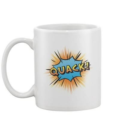 

Quack Comics Effect Mug -Image by Shutterstock