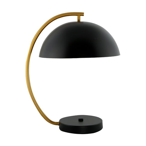 Lámpara De Mesa Moderno Negro Matte 40w E27 1 Luz LámparaYa Designers 23008-2 / Contemporary Clean / Lámpara de Mesa