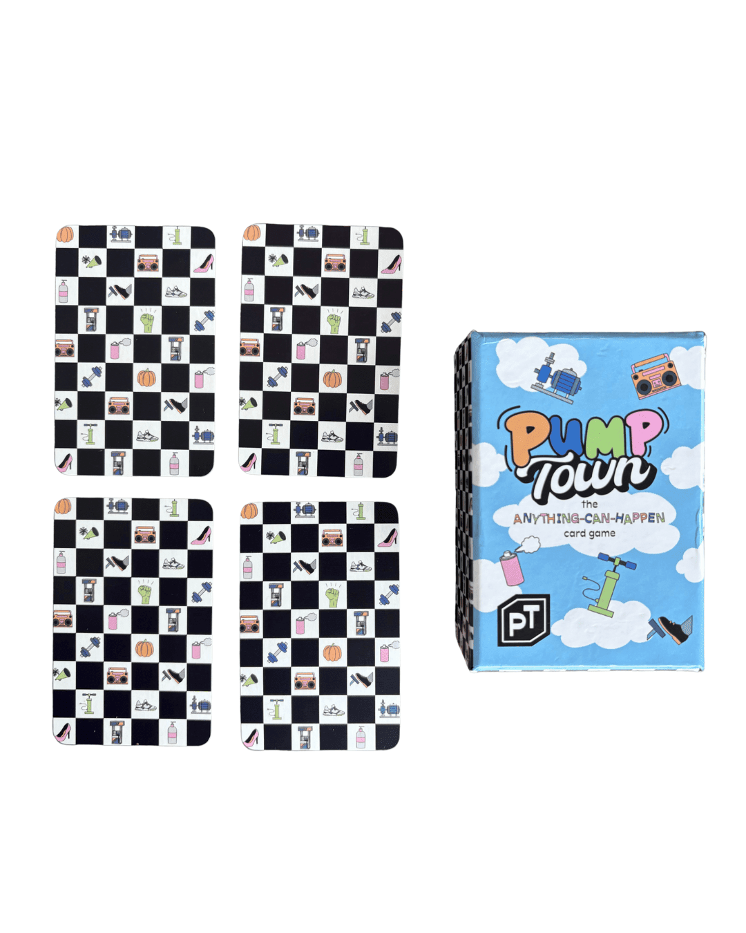 Pumptown - Fast-Paced, Competitive Card Game for Family and Friends | 3-8 Players, Ages 8+, Perfect for Game Night
