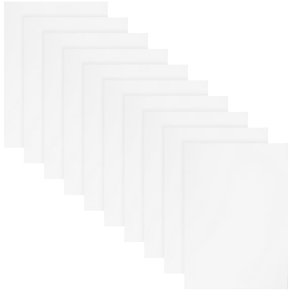 Homoyoyo White Sticker Paper Sheets for Inkjet and Printers, Ideal for Decorating, Labeling, and Craft Projects