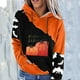 thumbnail image 2 of Sudadera para mujer Otoño Sudaderas Festival de moda Acción de gracias Impreso Blusa suelta de manga larga Tops casuales Sudaderas con capucha Odeerbi ODB-5, 2 of 5