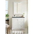 thumbnail image 2 of James Martin Vanities 825-V36-3Pbl De Soto 36" Single Basin Poplar Wood Vanity Set - White, 2 of 2