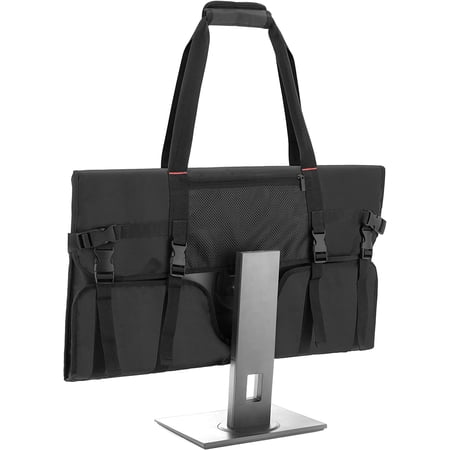 Carrying Case for 24 Monitors/LCD Screens Compatible with iMac 21.5 /24 Protective Monitor Travel Bag with Padded Velvet Lining (Patented Design)